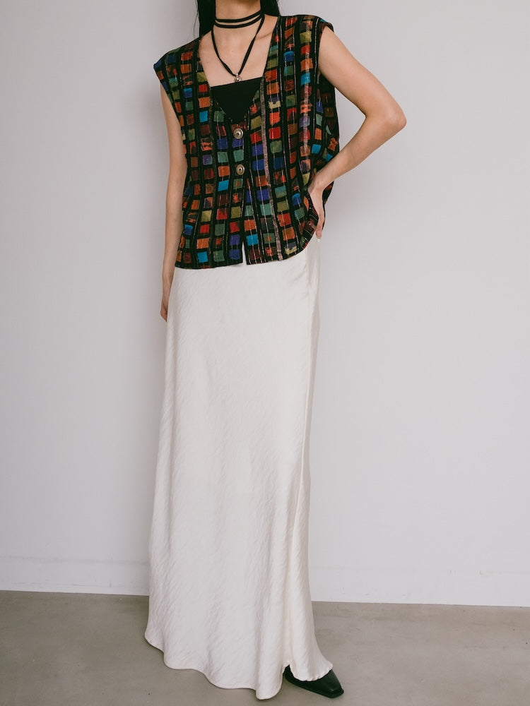 80s Square Line Vest