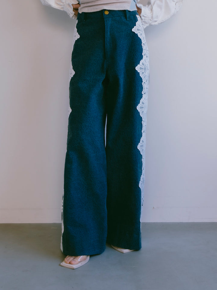 モデル身長：167cm / カラー：Blue