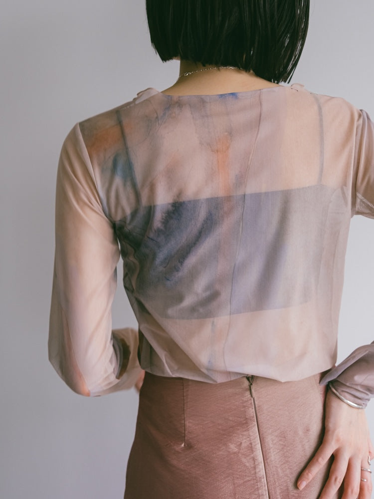 sahara シアートップス 08 Nude Sheer Top / 08Nude – MARTE