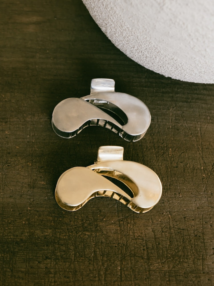 Yin and Yang Hair Clip