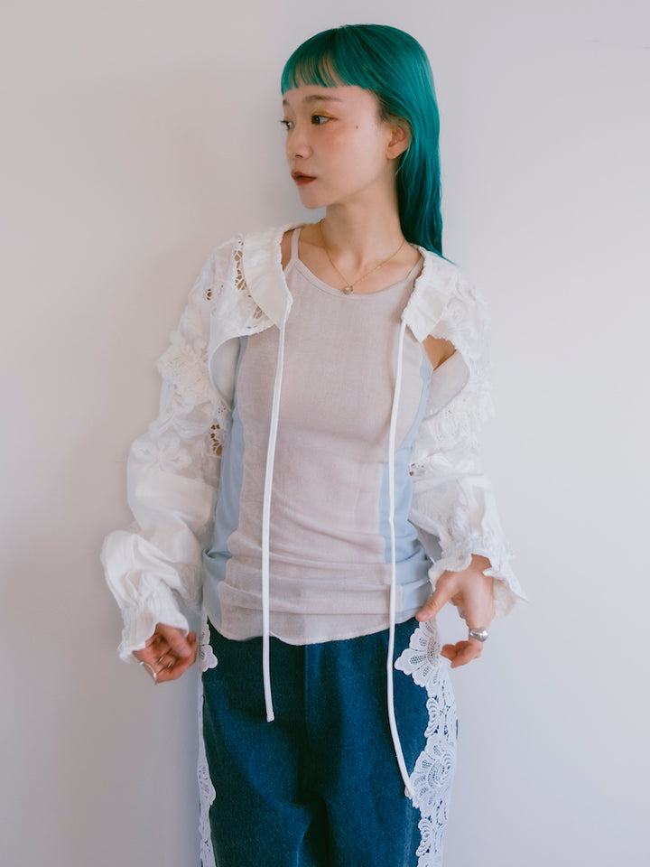 モデル身長：167cm / カラー：White