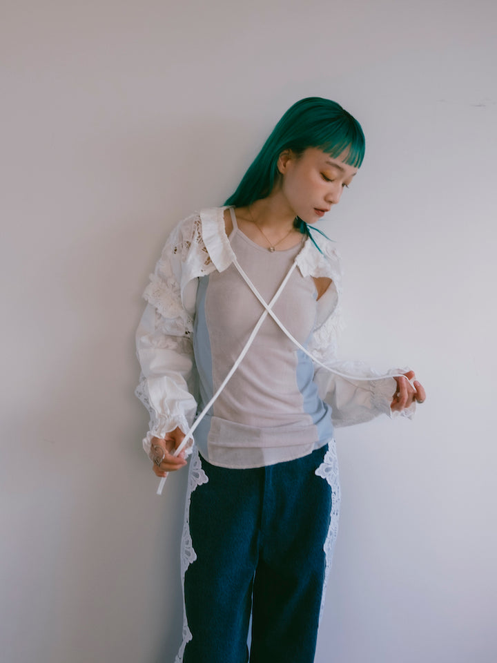 モデル身長：167cm / カラー：White