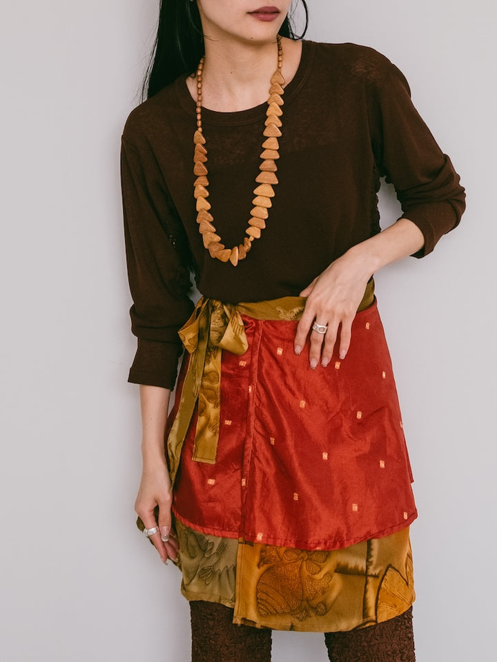Triangle Connected Necklace
