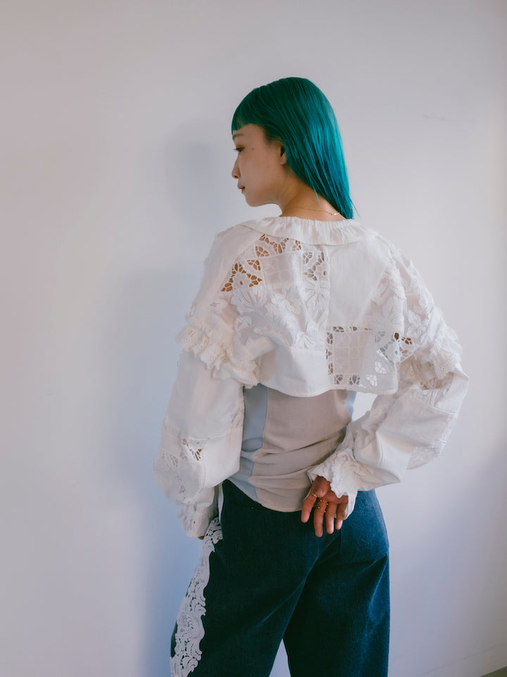 モデル身長：167cm / カラー：White