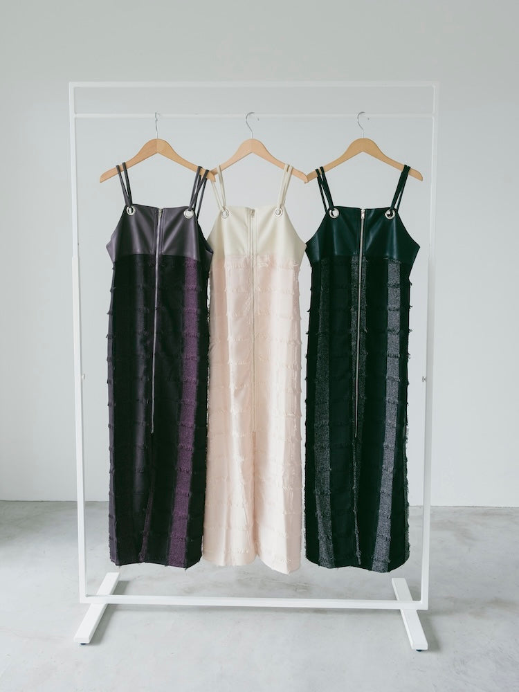 Eyelet Cut Jacquard Dress｜アイレットジャガードワンピース – MARTE 