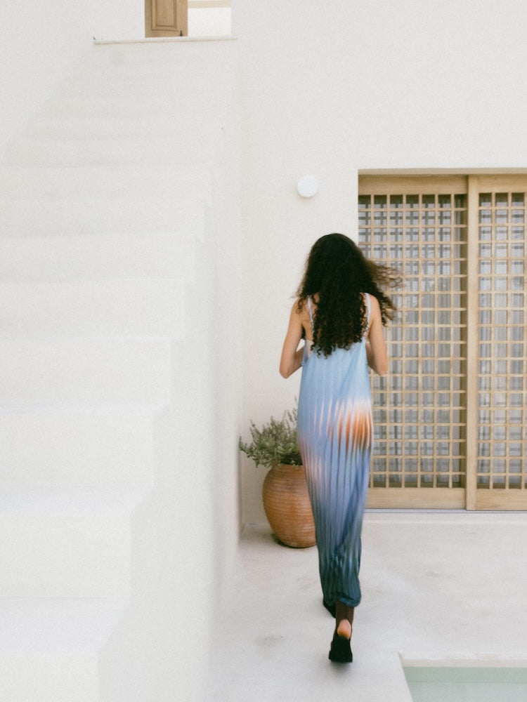 モデル身長：175cm / カラー：LightBlue