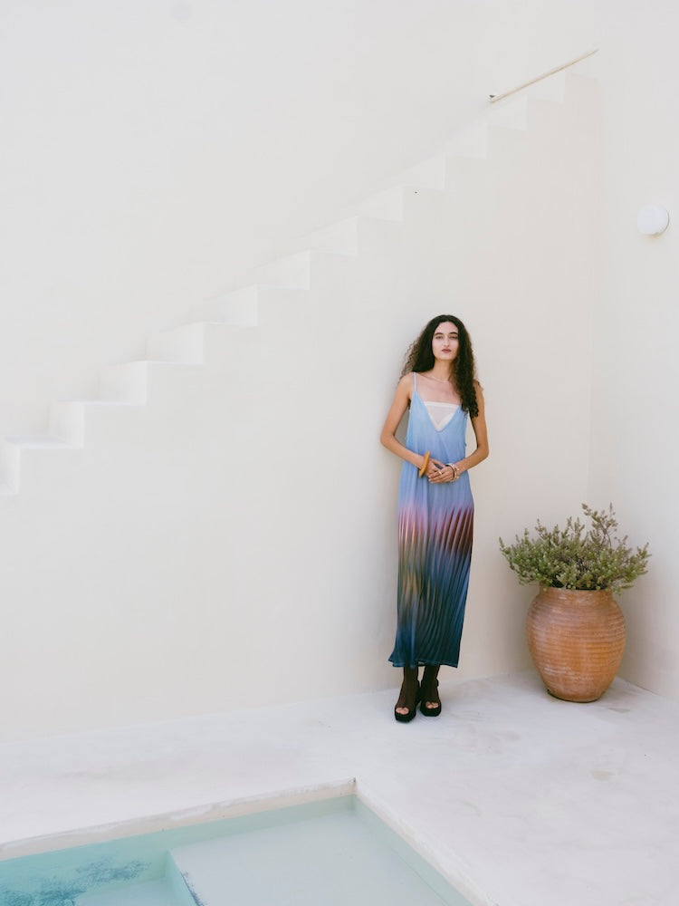 モデル身長：175cm / カラー：LightBlue