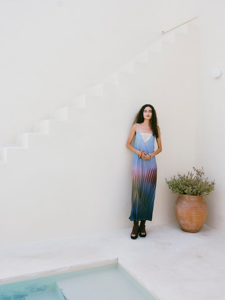 モデル身長：175cm / カラー：LightBlue