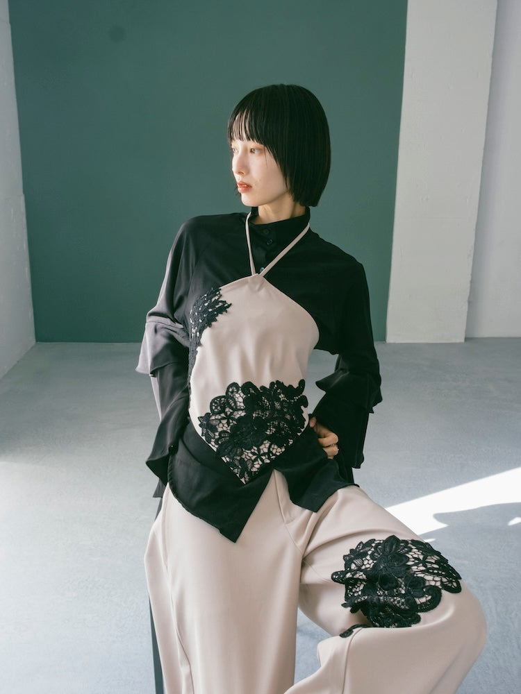 モデル身長：166cm / カラー：Beige