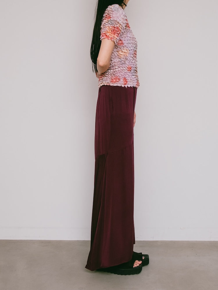Violet Sheer Long Skirt