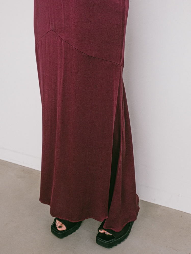 Violet Sheer Long Skirt