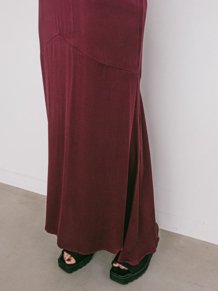 Violet Sheer Long Skirt