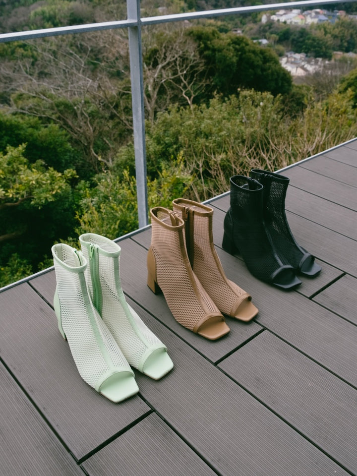 【WEB限定】Mesh Boots Sandals