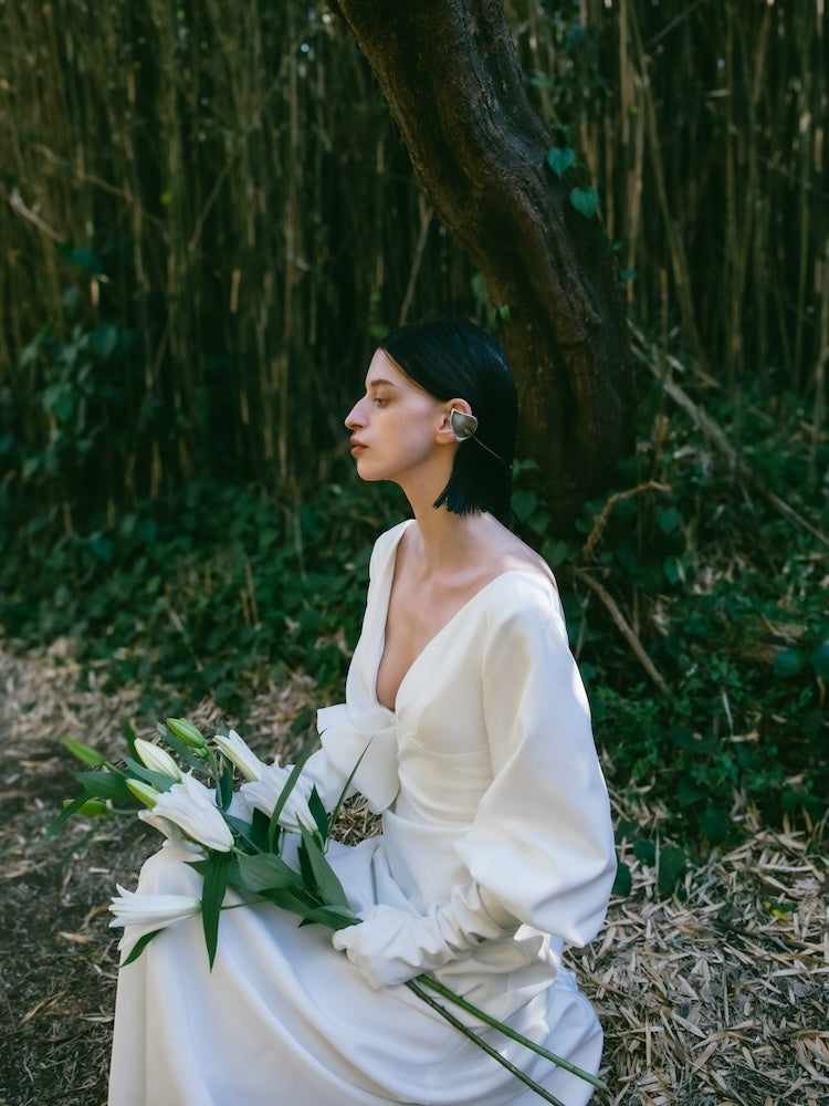 SYKIA×MAO Calla Lily Hair Folk | ウエディングヘアアクセサリー – MARTE