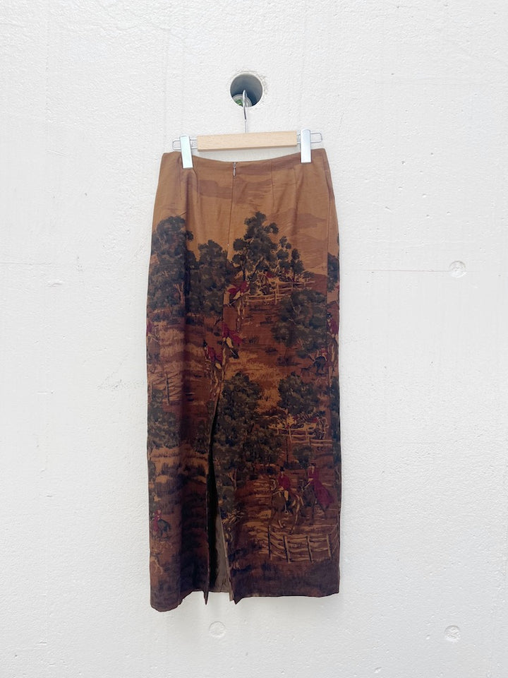 Horse Riding Wool Skirt