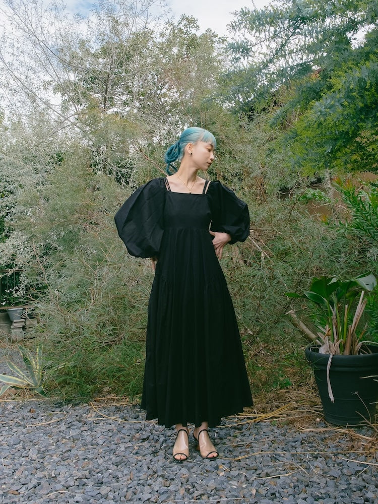 Off Shoulder Volume Dress｜オフショルダードレス – MARTE
