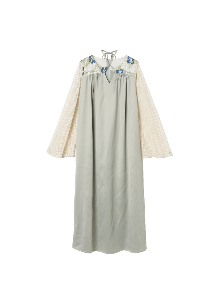 Mesh Sleeve Dress｜メッシュスリーブドレス – MARTE