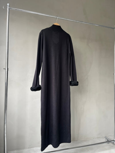 Choker Design Black Dress