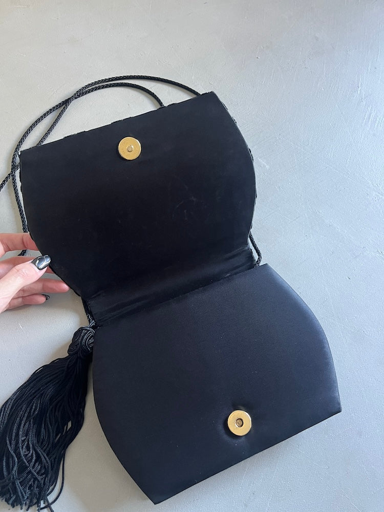 Black Quilt Handbag