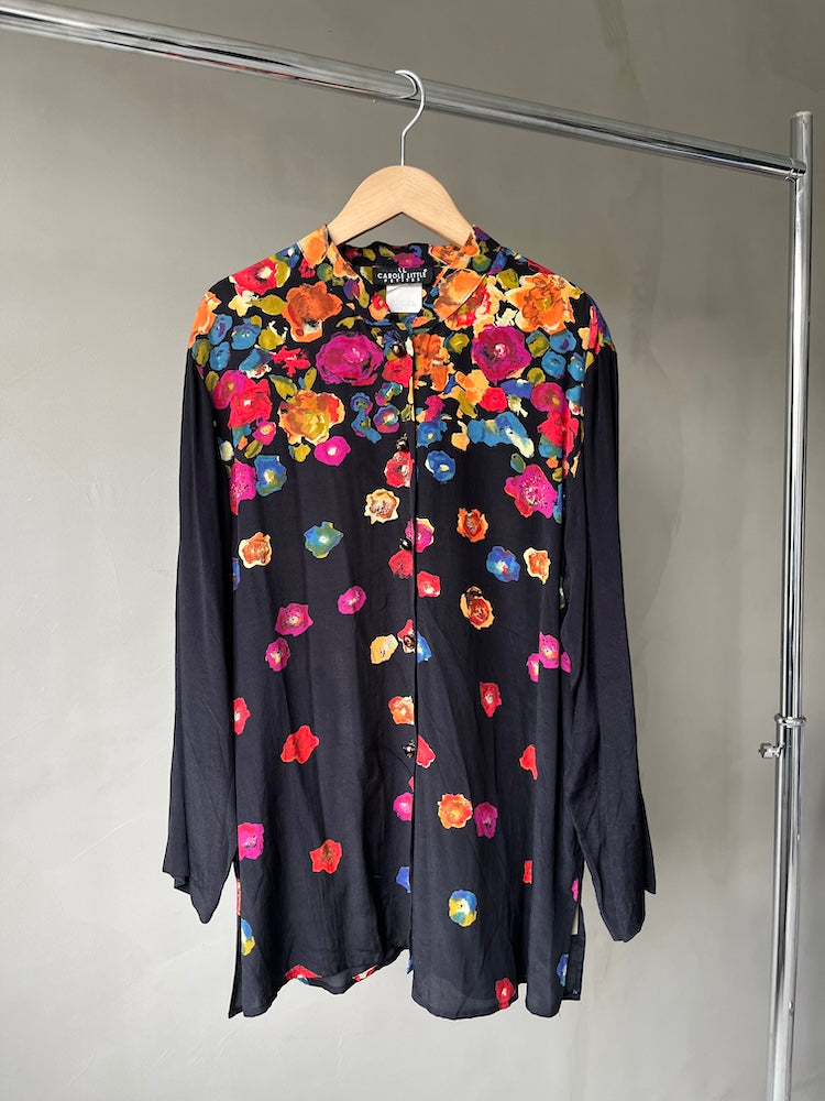 Flower Rayon Blouse