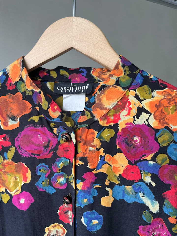 Flower Rayon Blouse