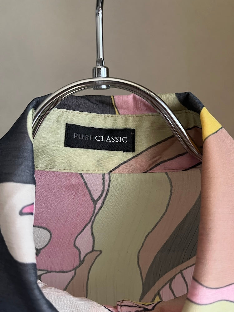 Geometric Sheer Shirt