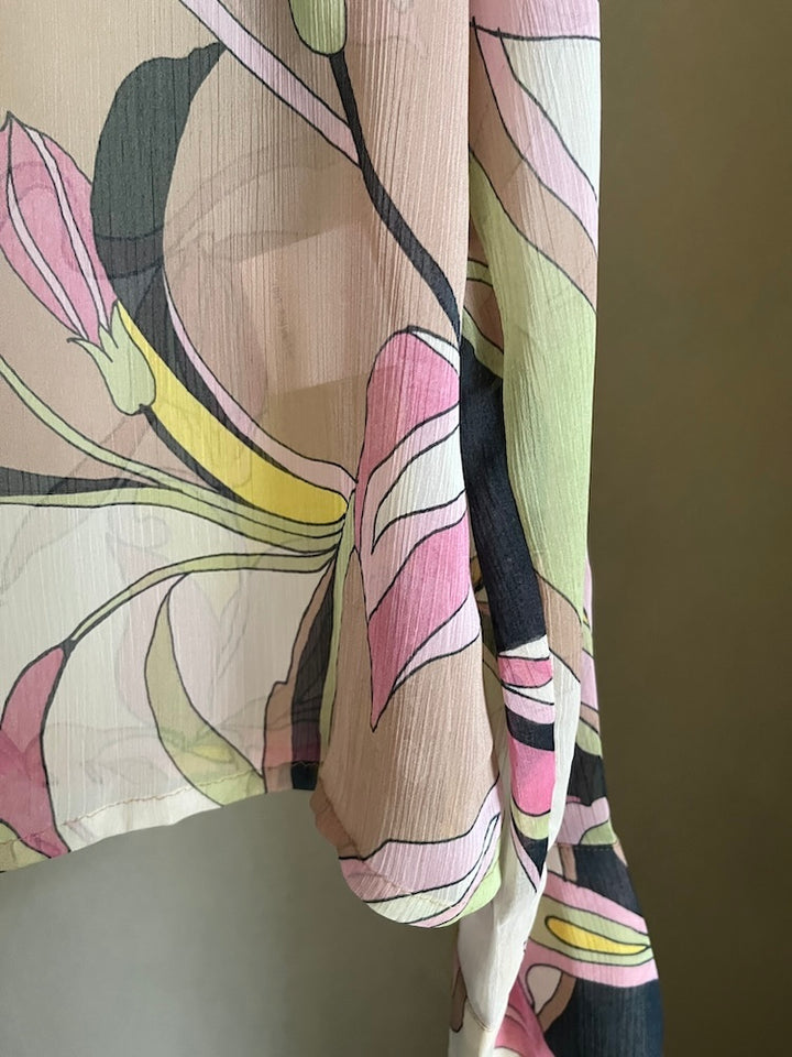 Geometric Sheer Shirt