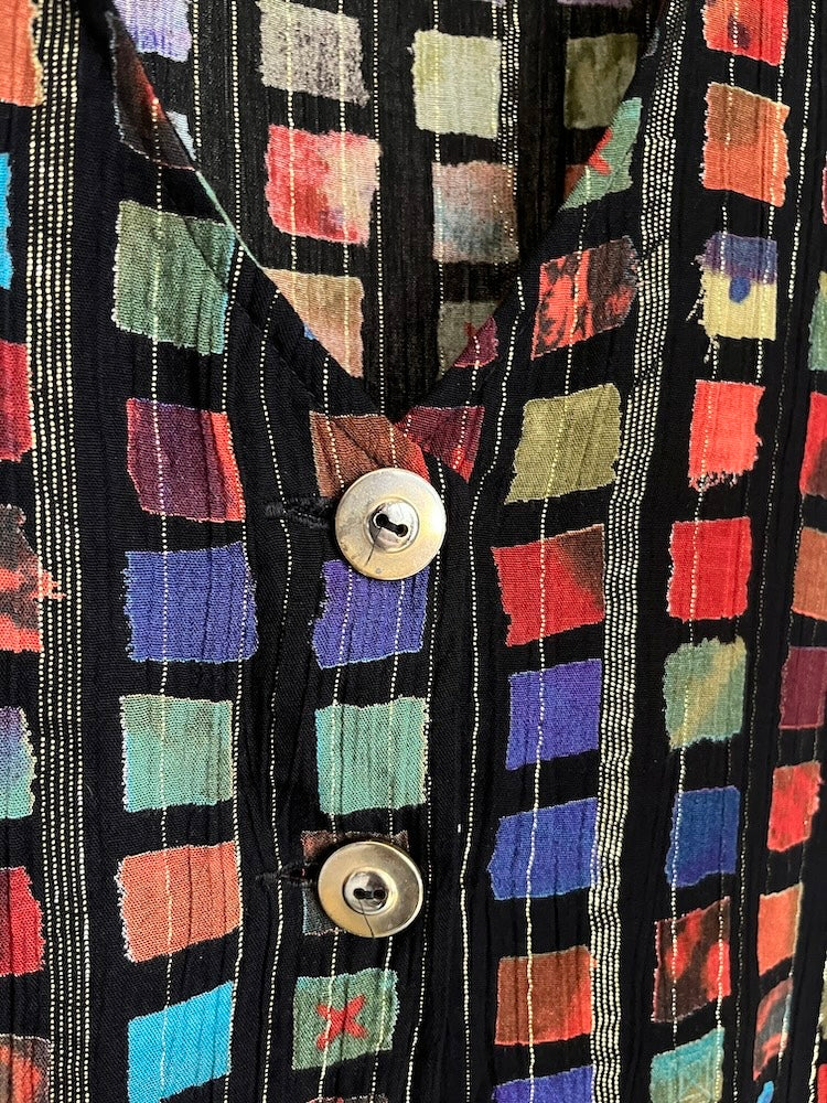 80s Square Line Vest