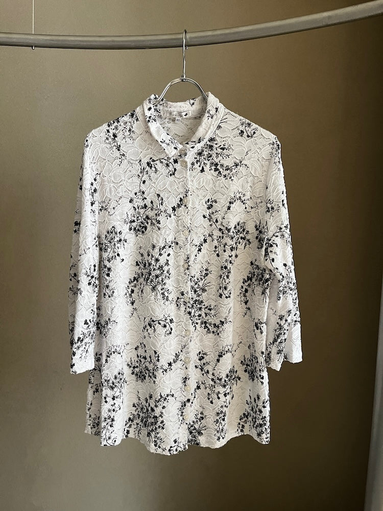 Small Flower Lace Shirt