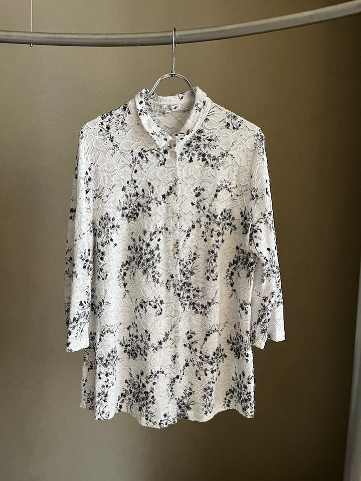 Small Flower Lace Shirt