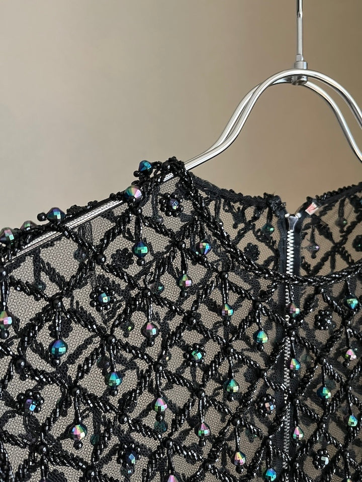 Ball Beads Mesh Vest