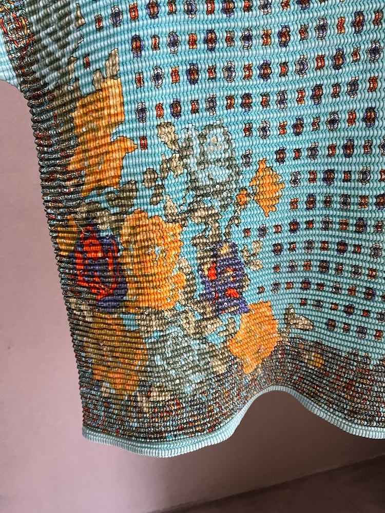 90s Pleats Art Top
