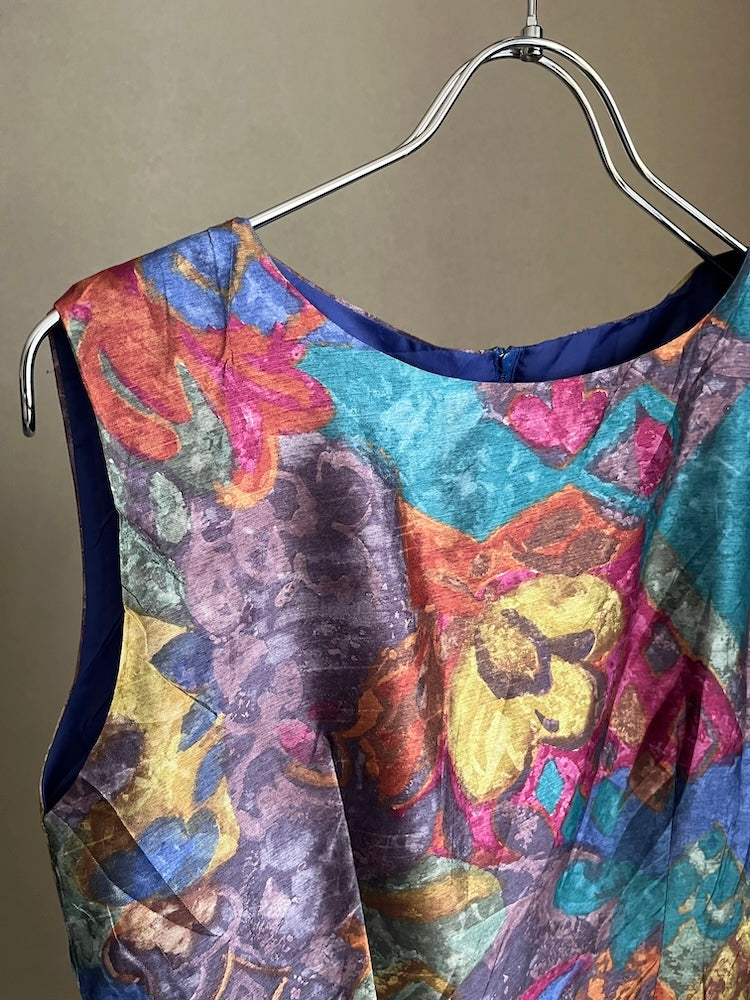 Shantung Art Dress