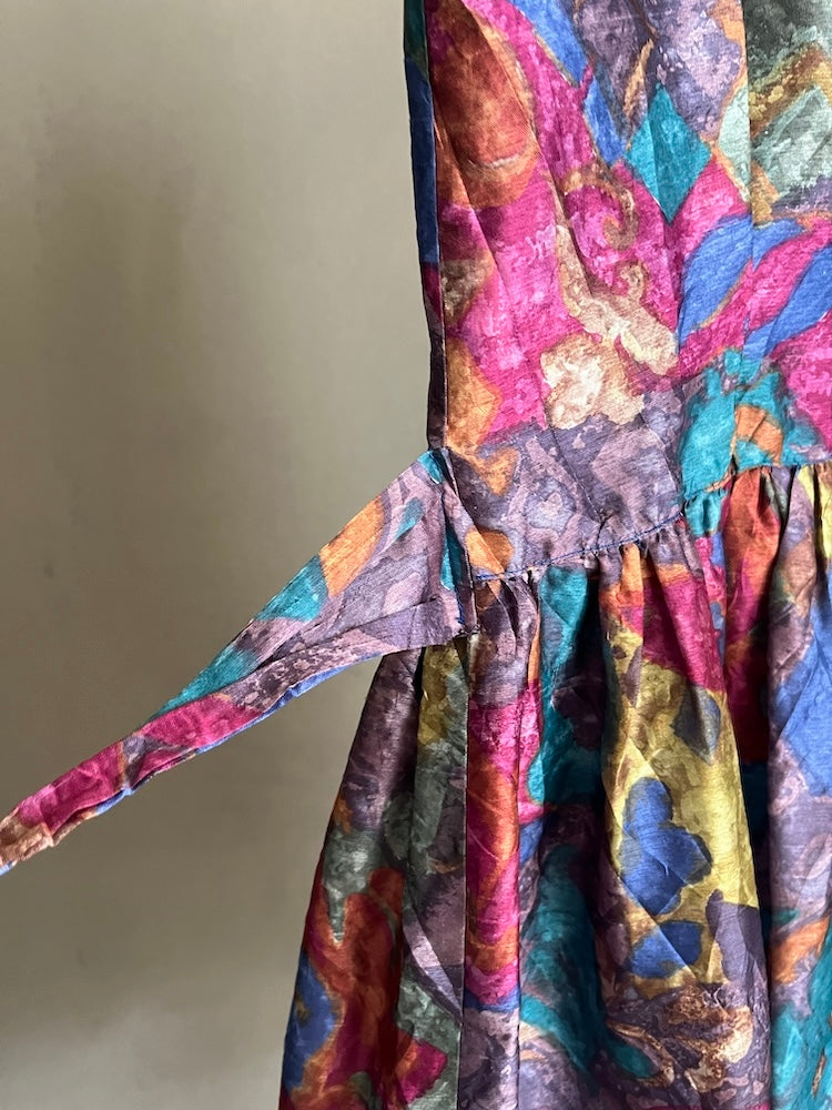 Shantung Art Dress