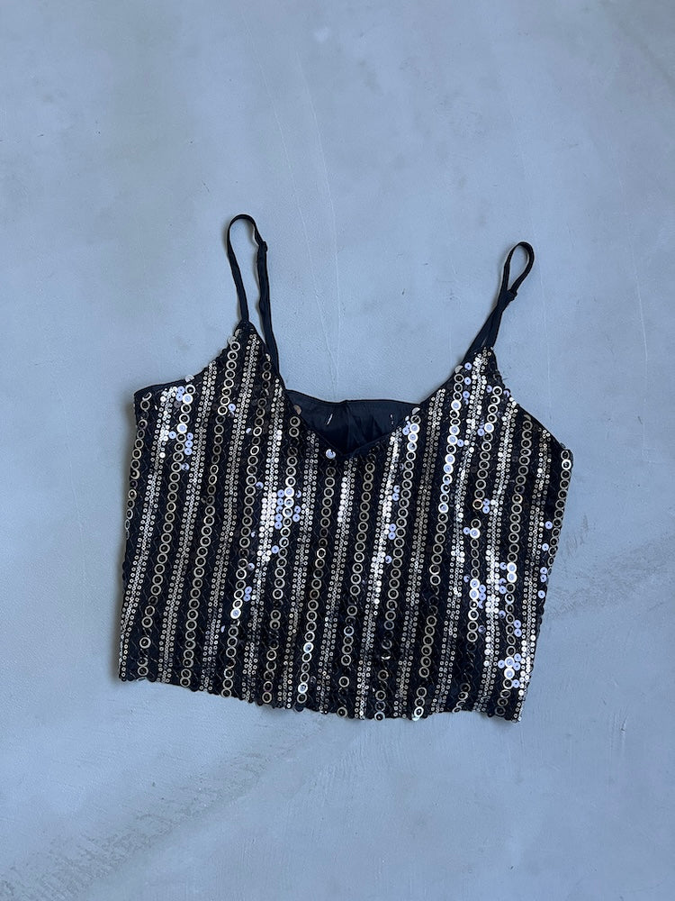 Monotone Sequins Camisole