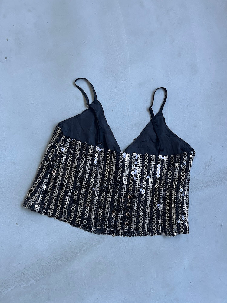 Monotone Sequins Camisole