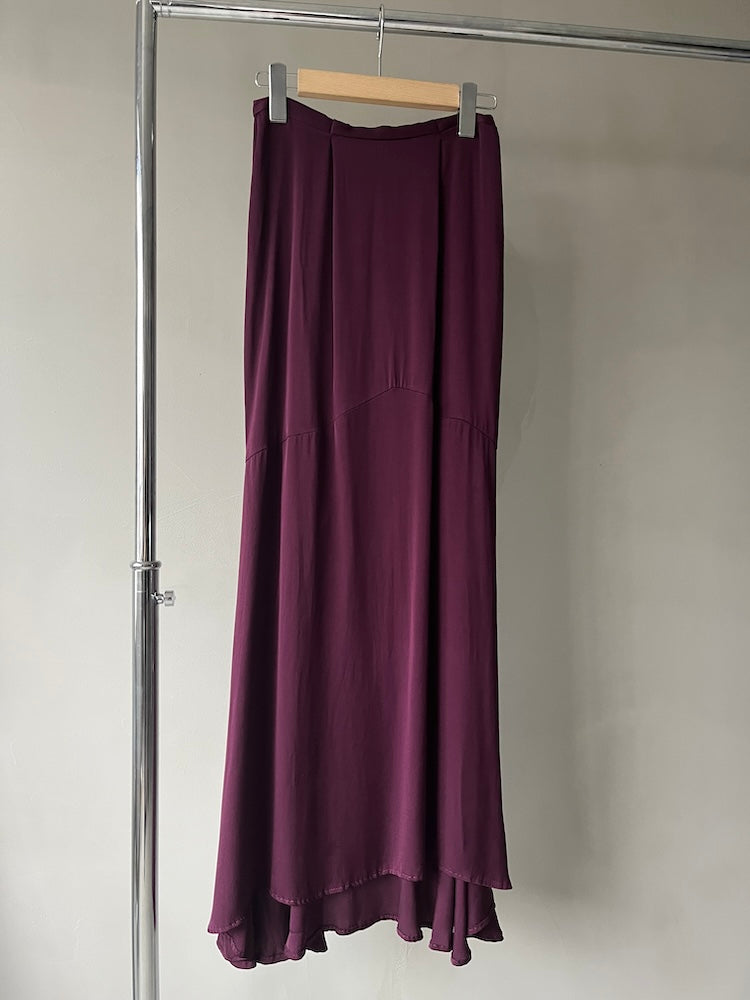 Violet Sheer Long Skirt
