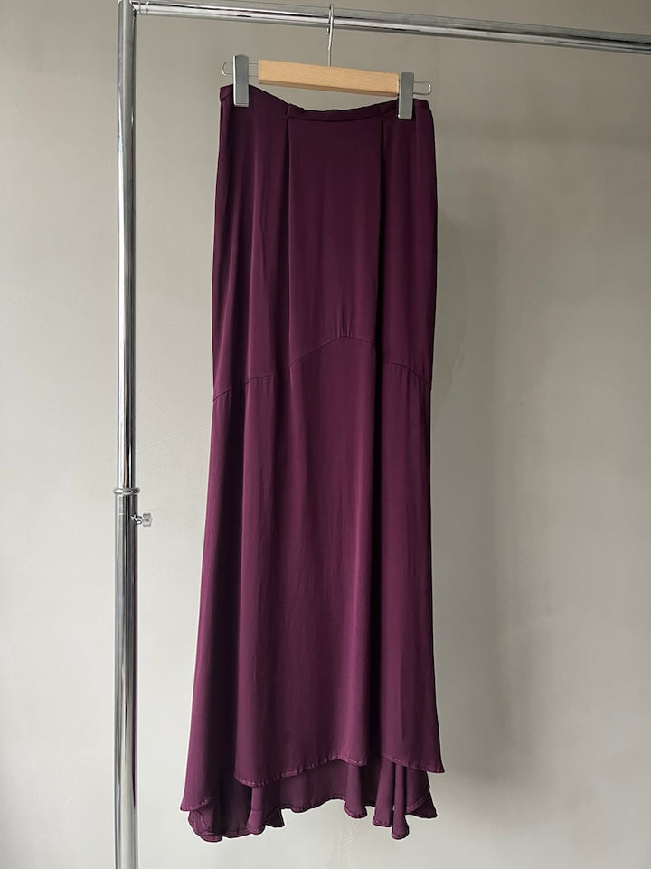 Violet Sheer Long Skirt