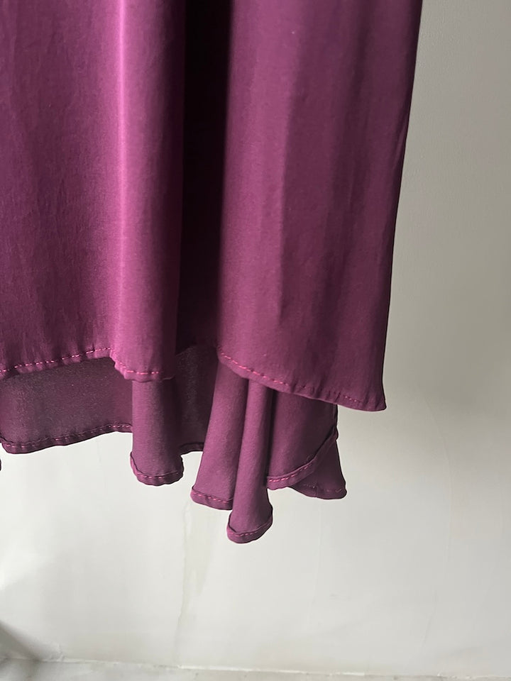 Violet Sheer Long Skirt