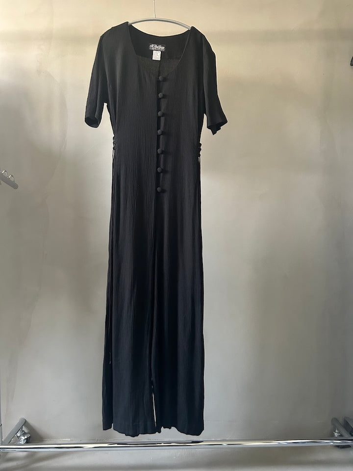 Side Lace Up All In One