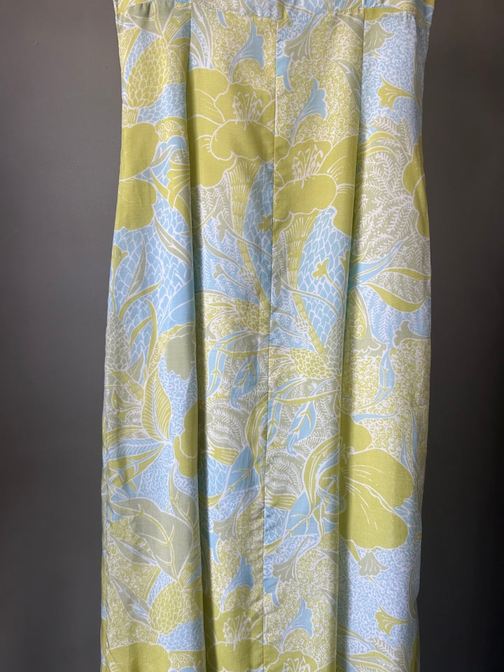 Sleeveless Lemon Flower Dress