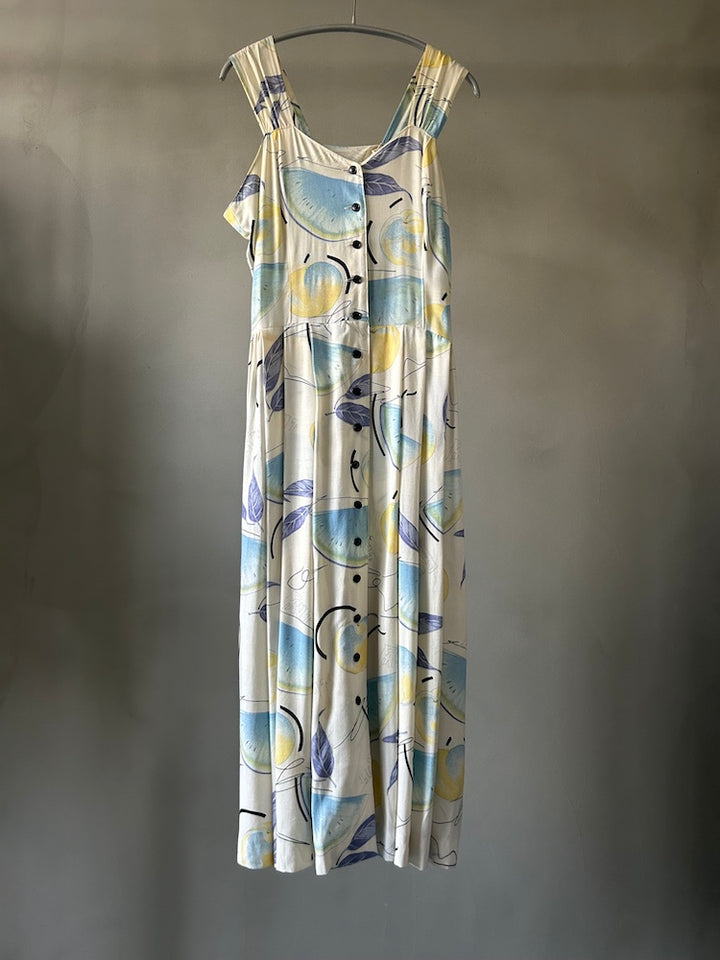 80s Summer Fruits Dress