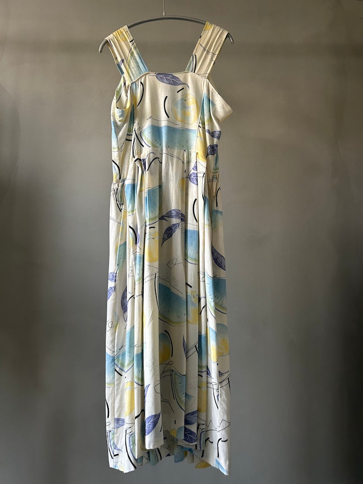 80s Summer Fruits Dress