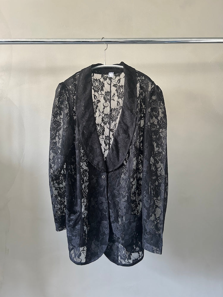 Black Rose Lace Jacket