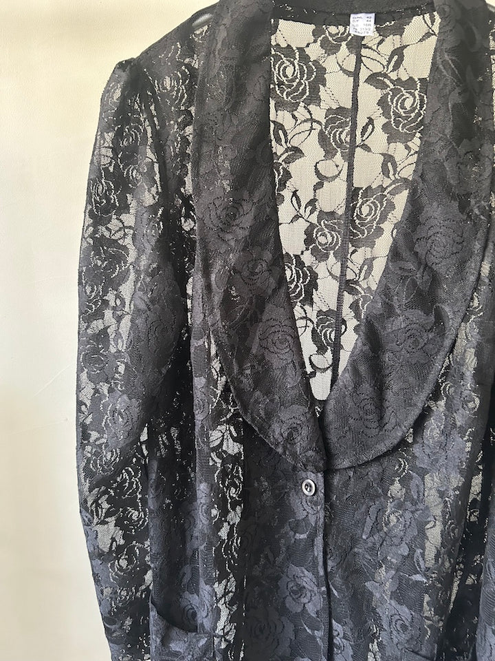 Black Rose Lace Jacket