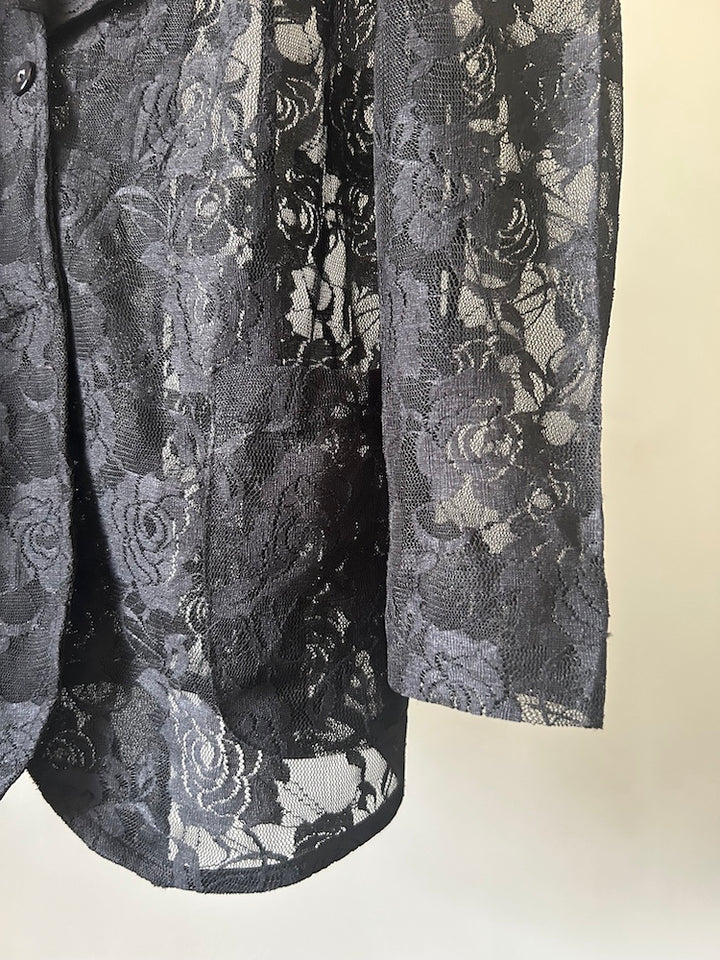 Black Rose Lace Jacket