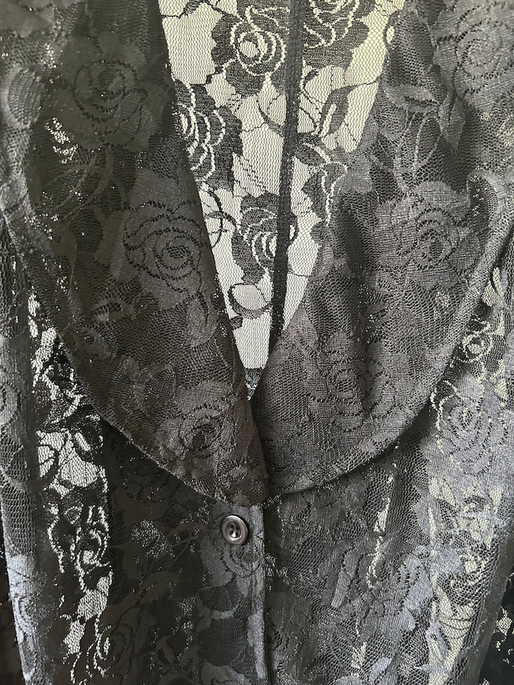 Black Rose Lace Jacket