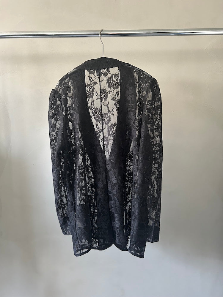 Black Rose Lace Jacket