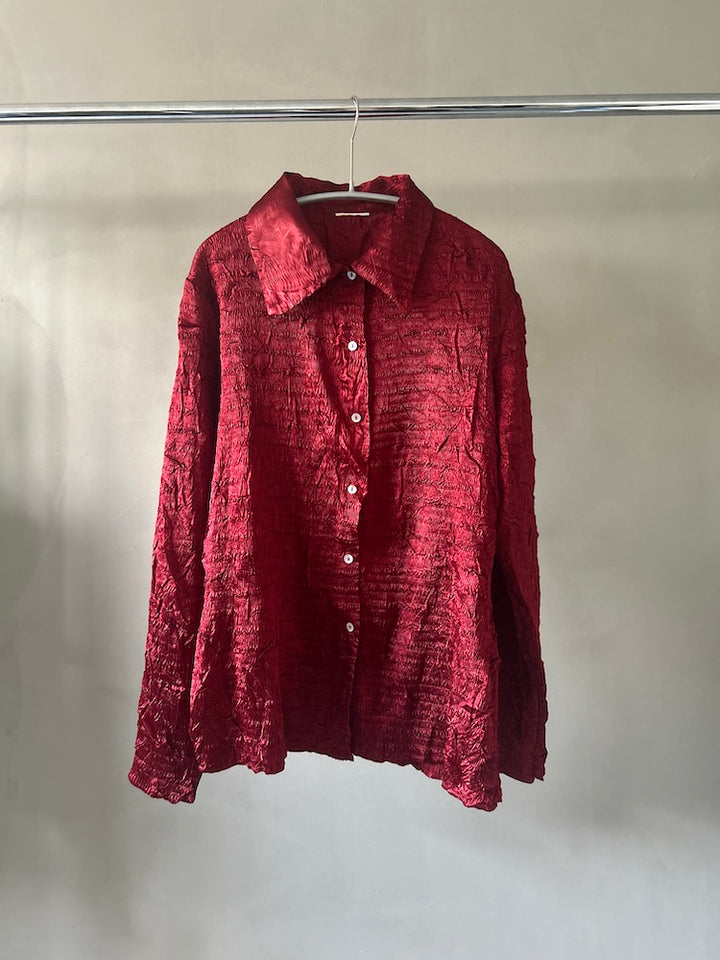 Random Pleats Shirt