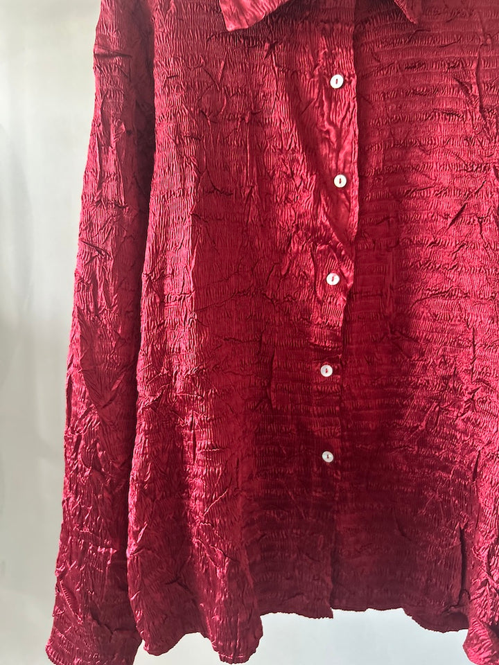 Random Pleats Shirt